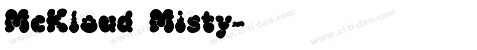 McKloud Misty字体转换